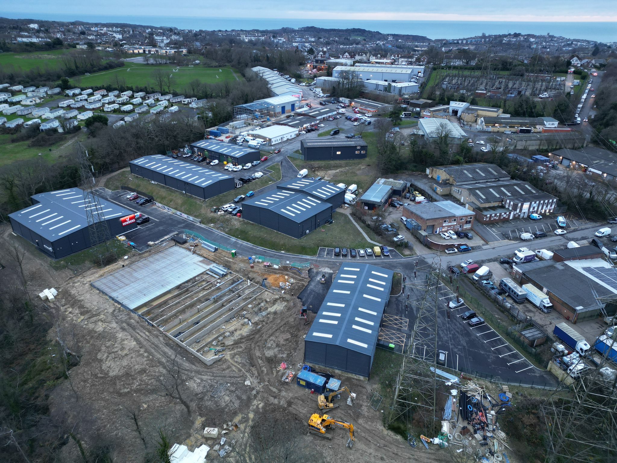 Hastings industrial buildings steel frame